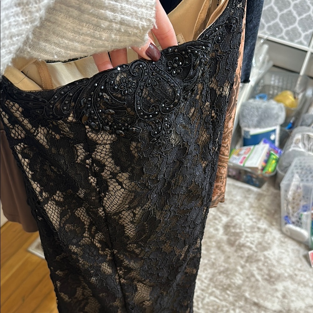 Elegant Black Backless Gown for Prom - Picture 5 of 5